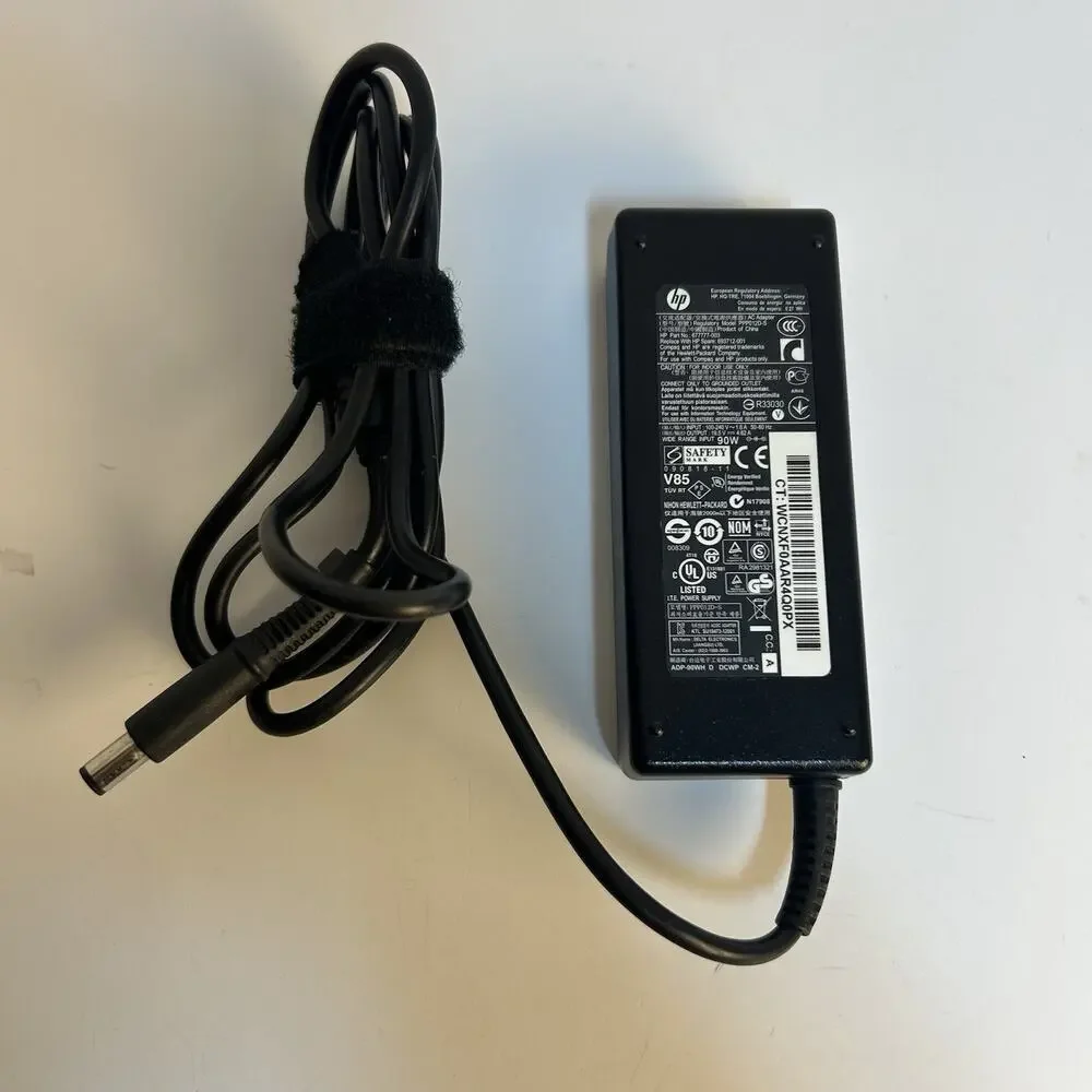 HP AC POWER ADAPTER PPP012D-S - 19.5V 90W 4.62A/ Missing Power‎ Cable To Wall